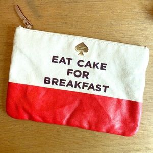 Kate Spade “Eat Cake For Breakfast” clutch